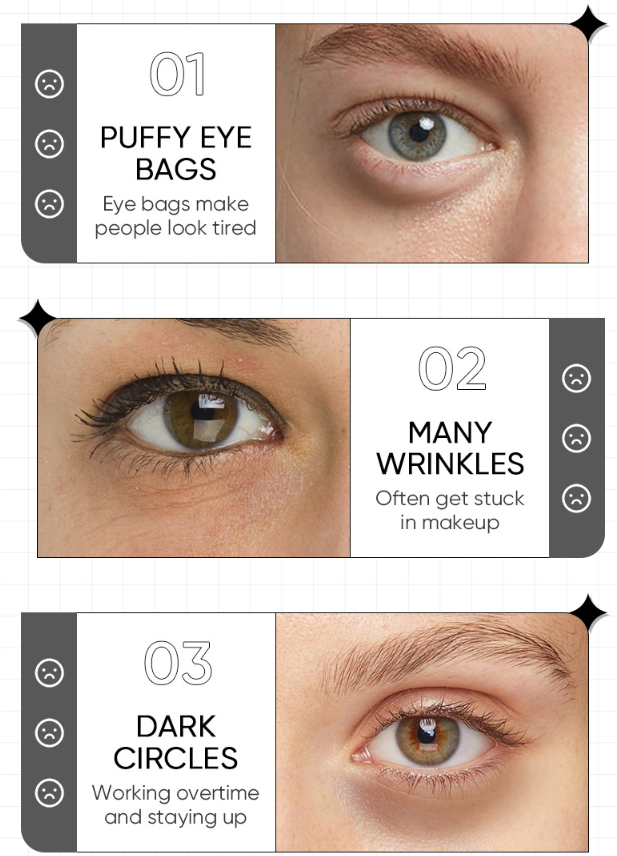 Wholesale Starry Eye Mask, Bamboo Charcoal Brighten Eyes Skin, Private Label Eye Masks Factory 519