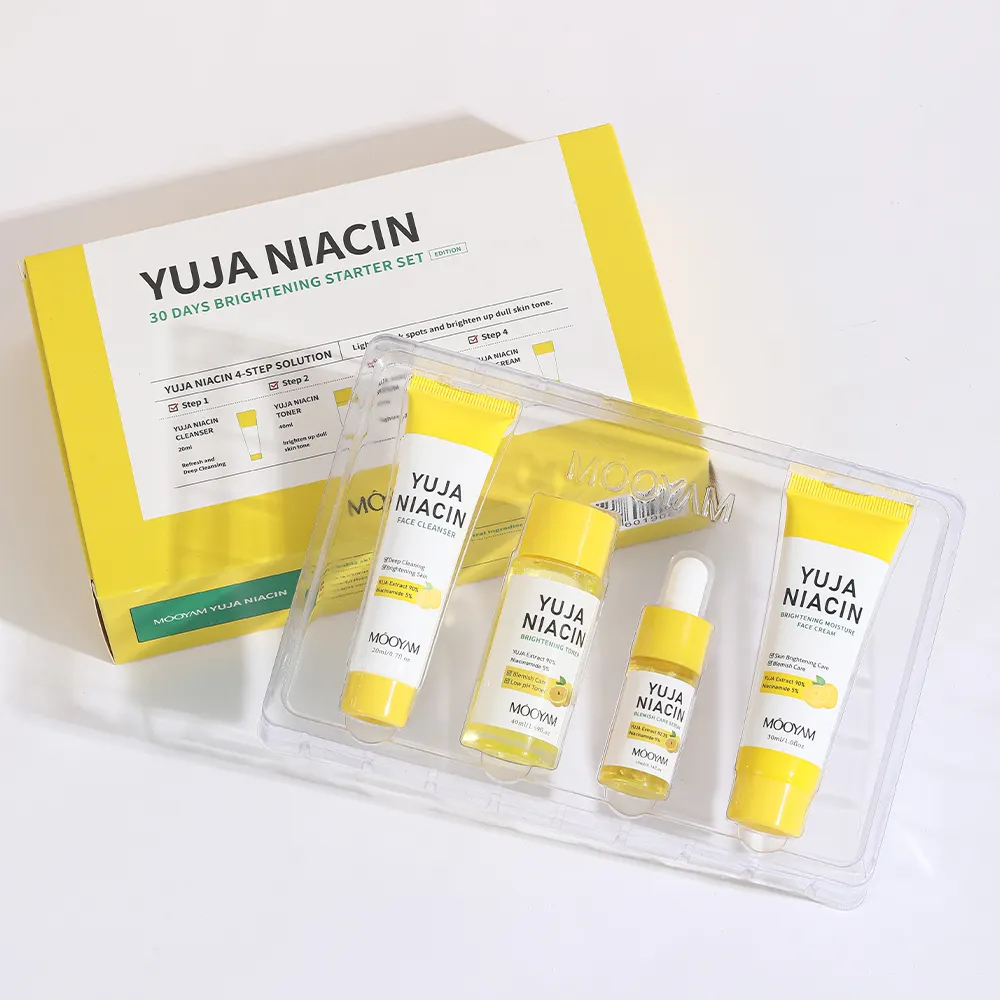 Factory Remove Dark Spots Whitening Set Face Skin Care Products Niacinamide Brightening Skin Care Set 602
