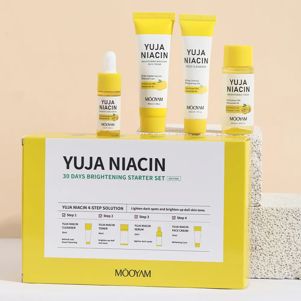 Factory Remove Dark Spots Whitening Set Face Skin Care Products Niacinamide Brightening Skin Care Set 602