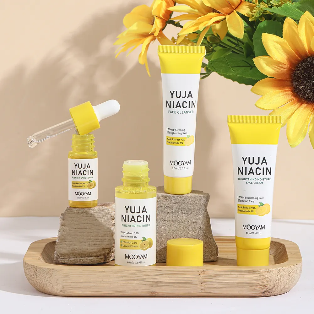 Factory Remove Dark Spots Whitening Set Face Skin Care Products Niacinamide Brightening Skin Care Set 602