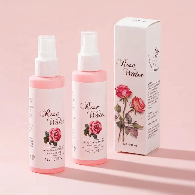 Natural Organic Rosewater Agua De Rosas Facial Mist Hydrating Skin Care Spray Face Toner Rose Water 764