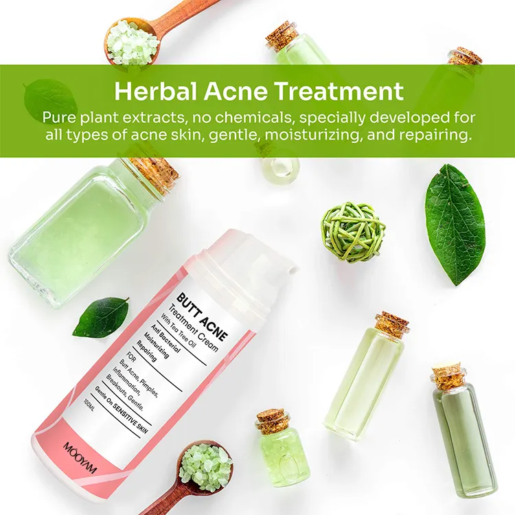New Trends OEM Butt Acne Clearing Lotion Reduce Acne Pimples, Balance Skin Buttock Cream 796
