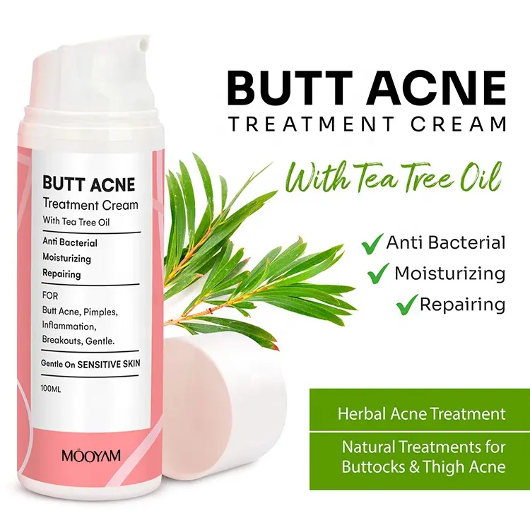 New Trends OEM Butt Acne Clearing Lotion Reduce Acne Pimples, Balance Skin Buttock Cream 796