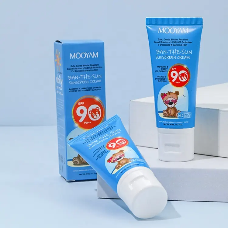 Ban-The-Sun SPF90 Facial Body Sunscreen Whitening Sun Cream Sunblock Skin Protective Anti-Aging Moisturizing SPF90 Sunscreen 804