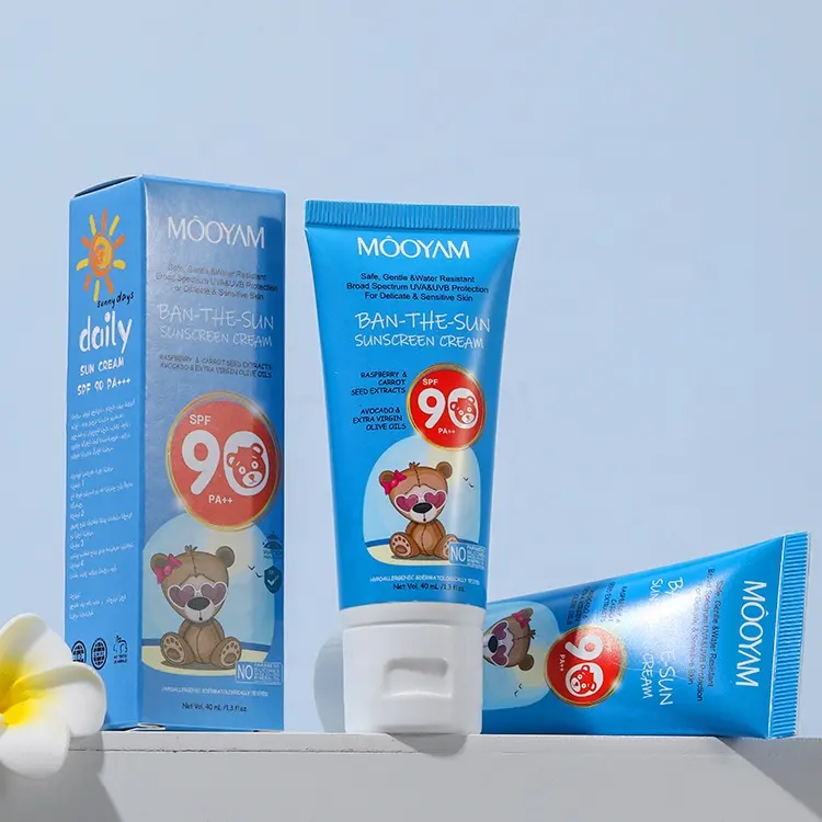 Ban-The-Sun SPF90 Facial Body Sunscreen Whitening Sun Cream Sunblock Skin Protective Anti-Aging Moisturizing SPF90 Sunscreen 804