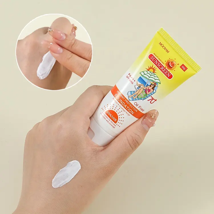SPF70+ Sun Screen Organic Vegan Face Whitening Anti Aging Oil Free Sun Lotion Anti Uv Sunblock Sunscreen 906