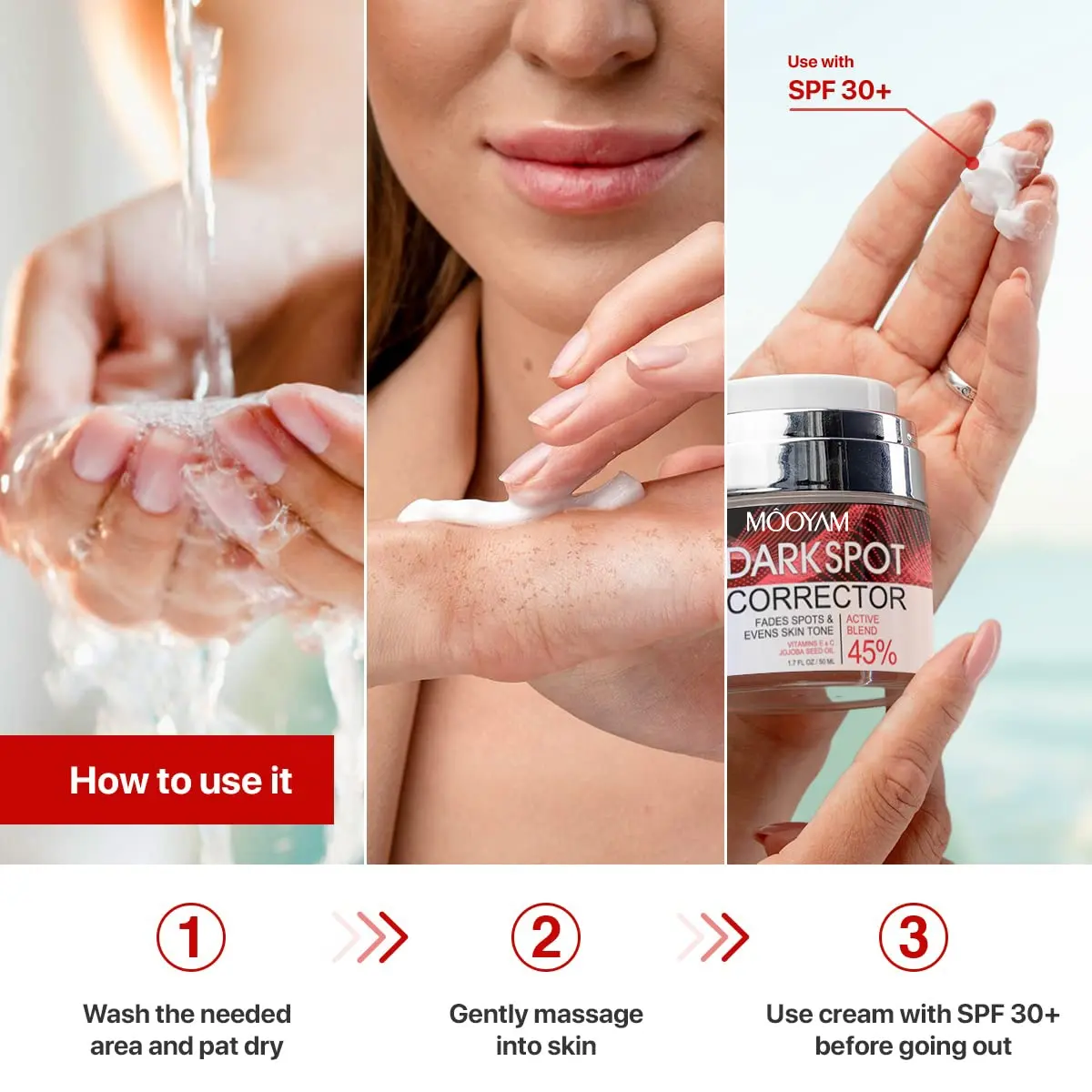 Customized Dark Spot Remover Cream for Face Body Underarms Armpit Knees Elbows Sensitive Area Anti-Aging Skin Lightening 938