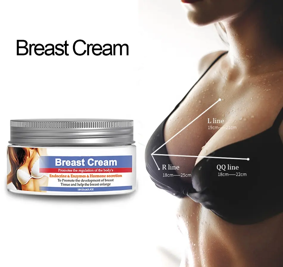 OEM ISO Natural Beauty Breast Enlarge Plump Firming Lifting Cream Effective Best Herbal Naturaful Breast Enhancement Cream 1005