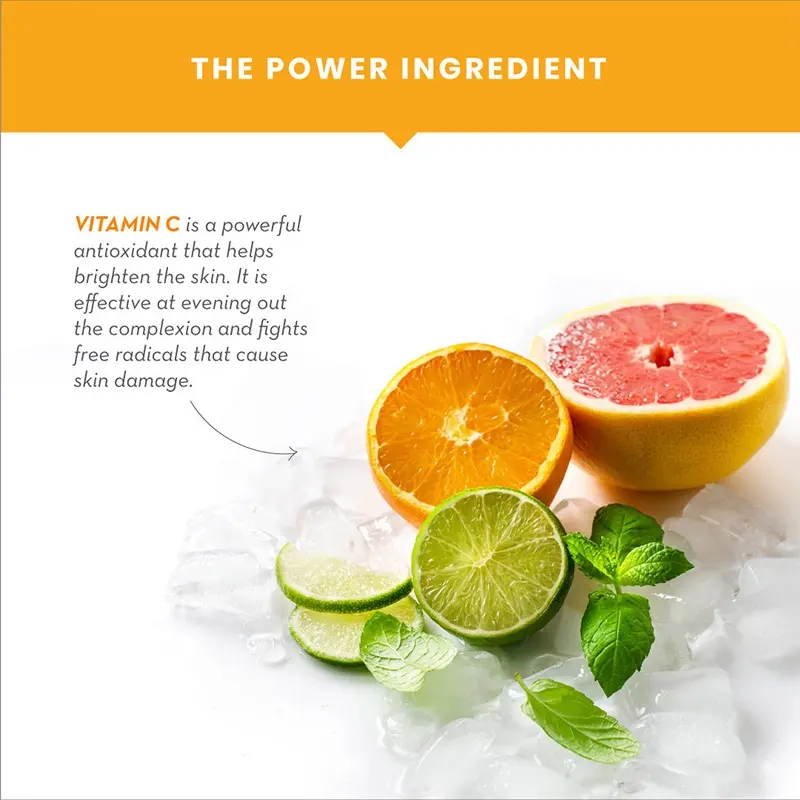 Private Label Vitamin C Foam Face Wash for Skin Brightening 1044
