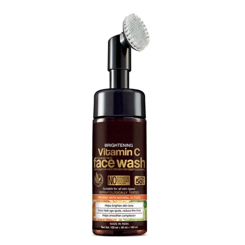 Private Label Vitamin C Foam Face Wash for Skin Brightening 1044