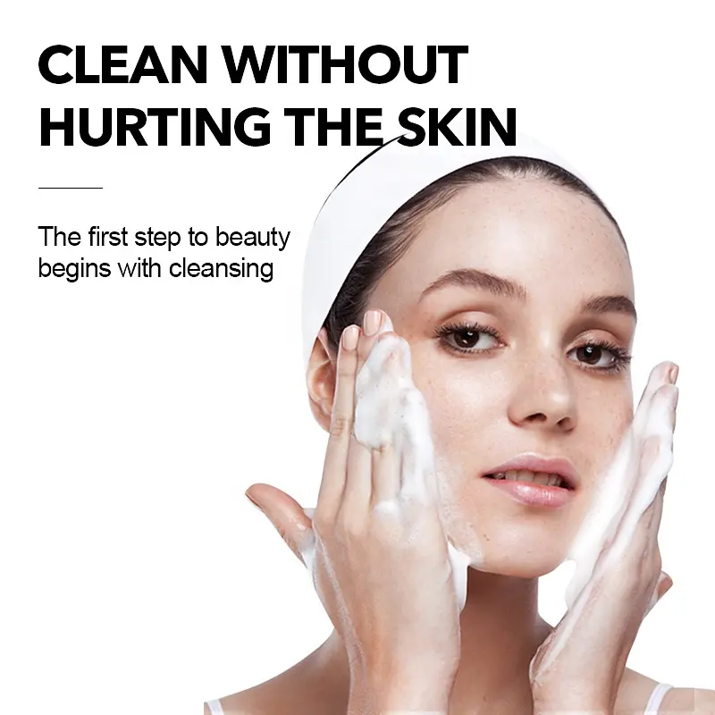 Best Face Wash Bulk Deep Cleaning Vegan Oil to Milk Cleanser Foaming Remove Spf Pollution Makeup Melting Cleanser 1052