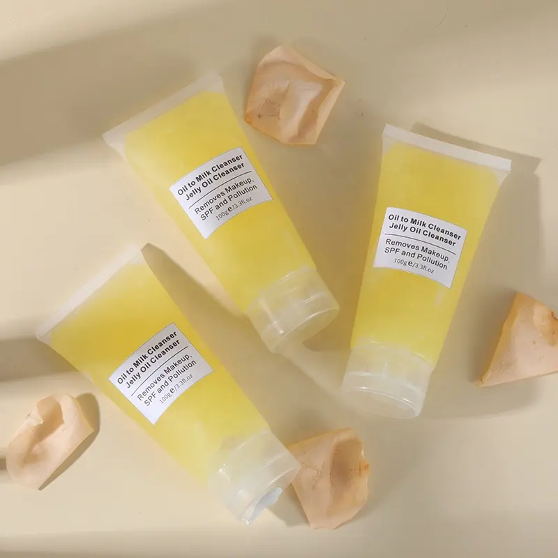Best Face Wash Bulk Deep Cleaning Vegan Oil to Milk Cleanser Foaming Remove Spf Pollution Makeup Melting Cleanser 1052