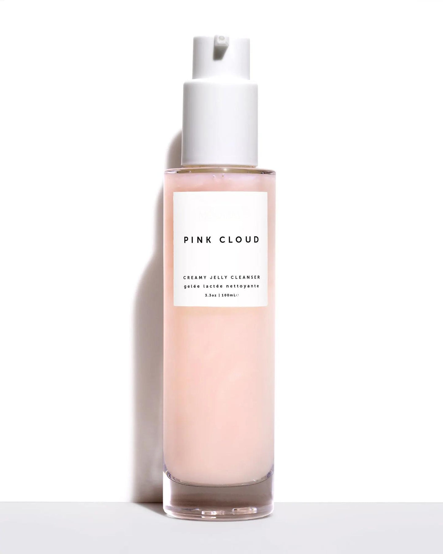 OEM korean private label natural organic pink rose water creamy jelly face wash care vegan nourish facial cleanser 1057