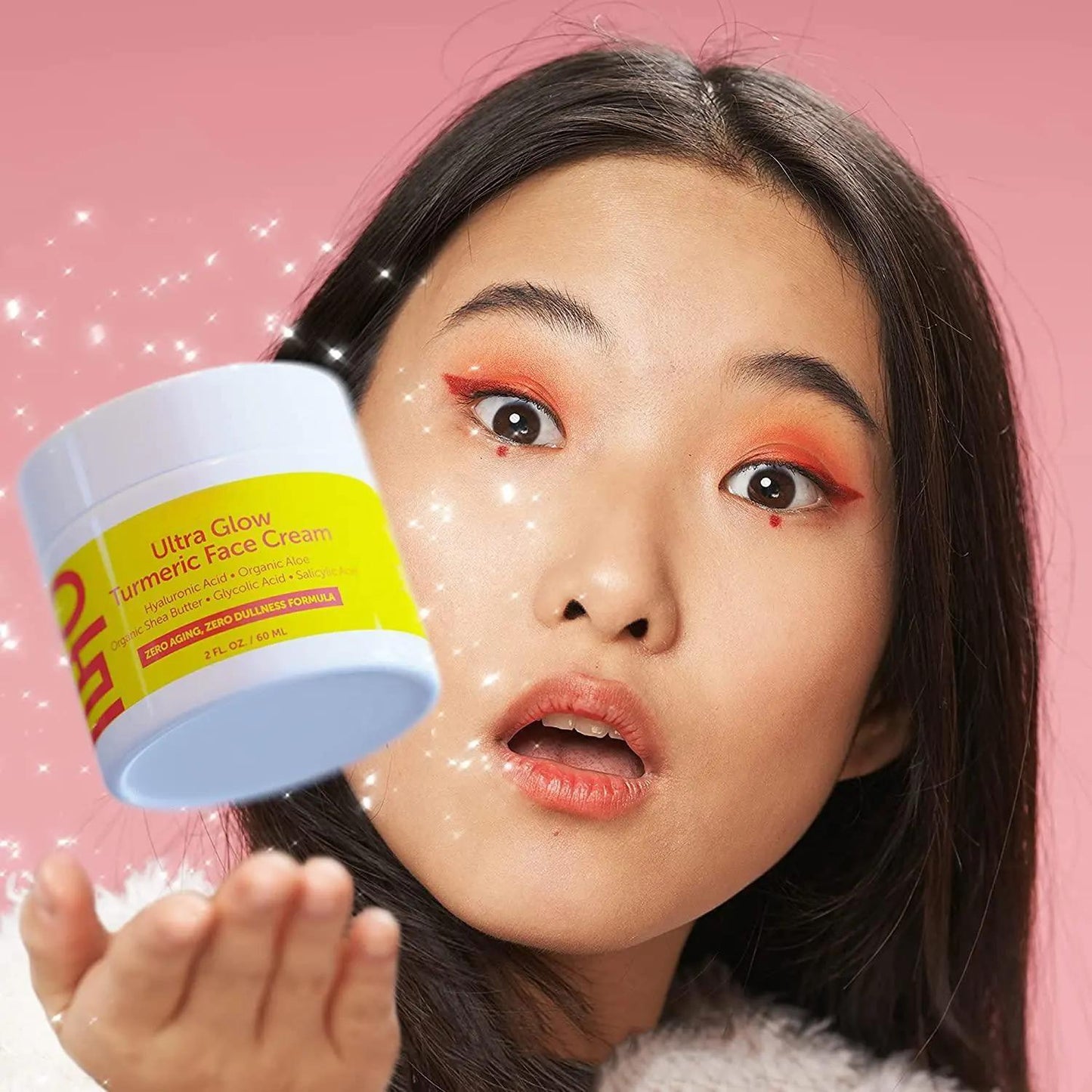 Korean Skin Care Turmeric Cream Korean Face Moisturizer with Salicylic Acid Hyaluronic Acid Glycolic Acid Skin Korean Beauty 1089