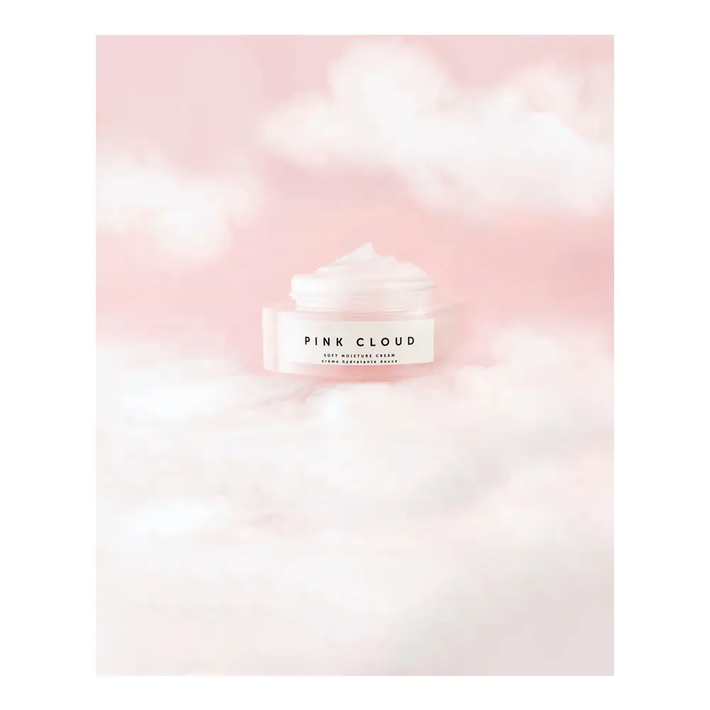 Private Label Pink Cloud Soft Moisture Cream Vegan Squalane Anti-oxidant Facial Cream 1097