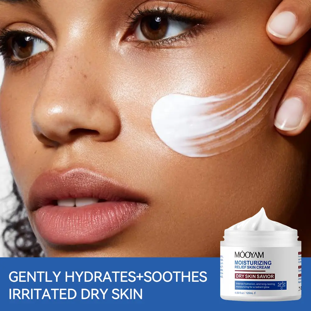 Private Label Organic Anti Aging Whitening Skin Care Cream Moisturizing Face Cream for Dry Skin Savior 1115