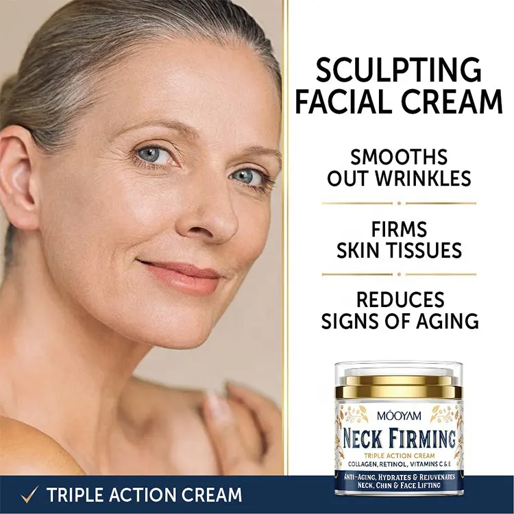 Wholesale Private Label Natural Collagen Firming Rejuvenation Lifting Neck Cream 1121