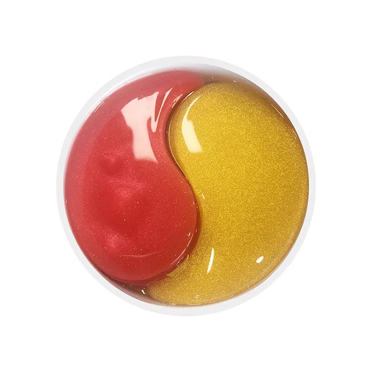 Private label custom design two-color eye patch for dark circles and puffy eyes 1131