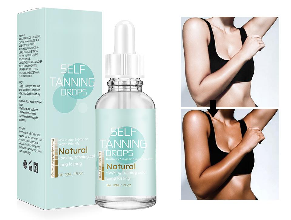 Wholesale Naturally Tanning Water, Sun Free, OEM Cusotmized Self Tanning Drops 400