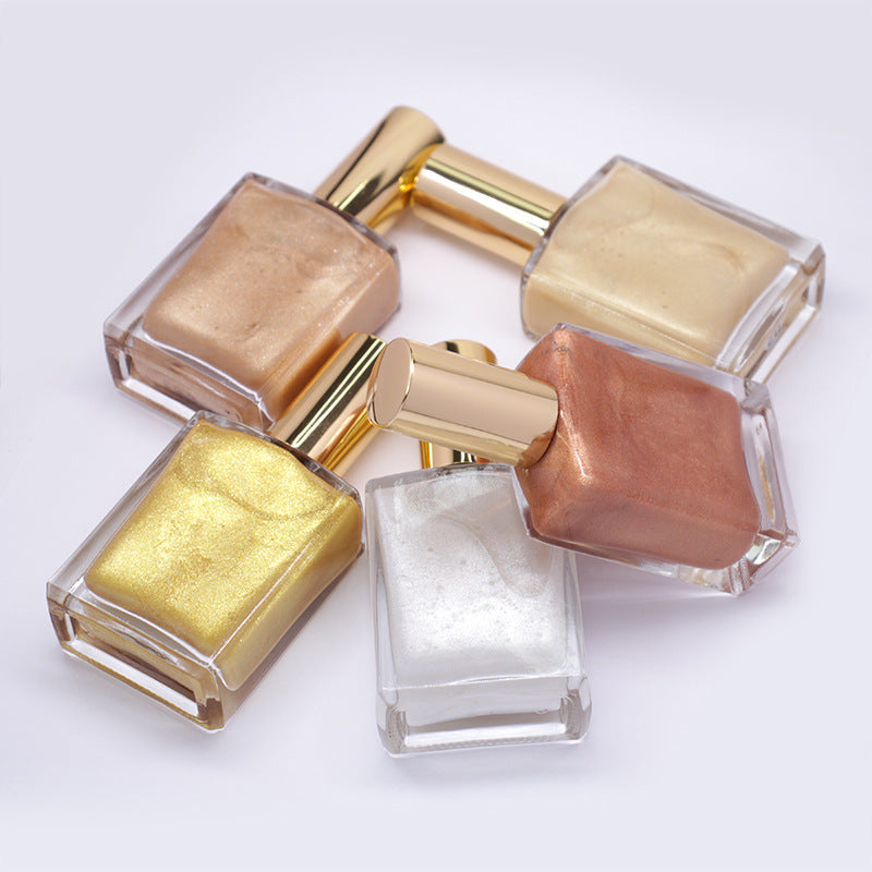 OEM Custom Silver Shimmer Oil Highlight Spray, Glitter Highlight Oil, Quicksand Tanning Oil, Body Contour Highlight 106