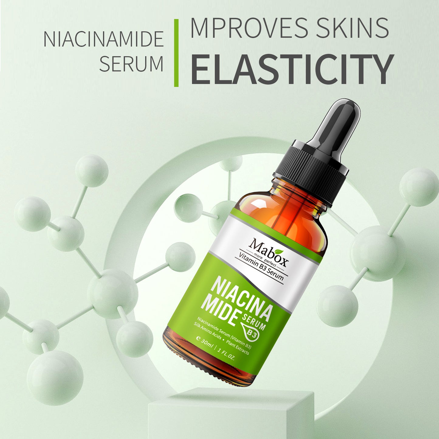 Customized Wholesale Niacinamide Liquid, Arbutin Essence, Moisturizing, Hydrating Vitamin B3, Hyaluronic Acid Serum 311