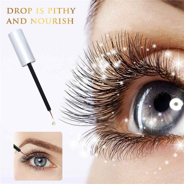 OEM Wholesale White Gold Package Eyelash Growth Serum, Customized Volumizing and Charming Mascara 005