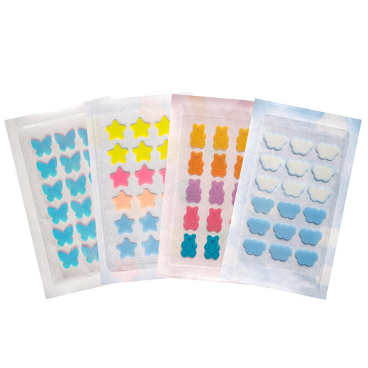 Custom Multicolor Cartoon Pimple Patch Factory Hydrocolloid Core Concealer for Acne Beautifully Shaped Decorative Printing