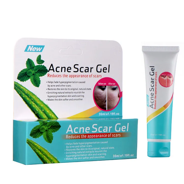 OEM Acne Face Cream Blackhead Repair Gel Oil Control Shrink Pores Scar Whitening Moisturizer Skin Care Acne Scar Gel