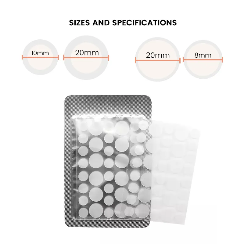 Wholesale Invisible Pimple Patch, Salicylic Acid Acne Patch, Hydrocolloid Acne Patch Supplier 090