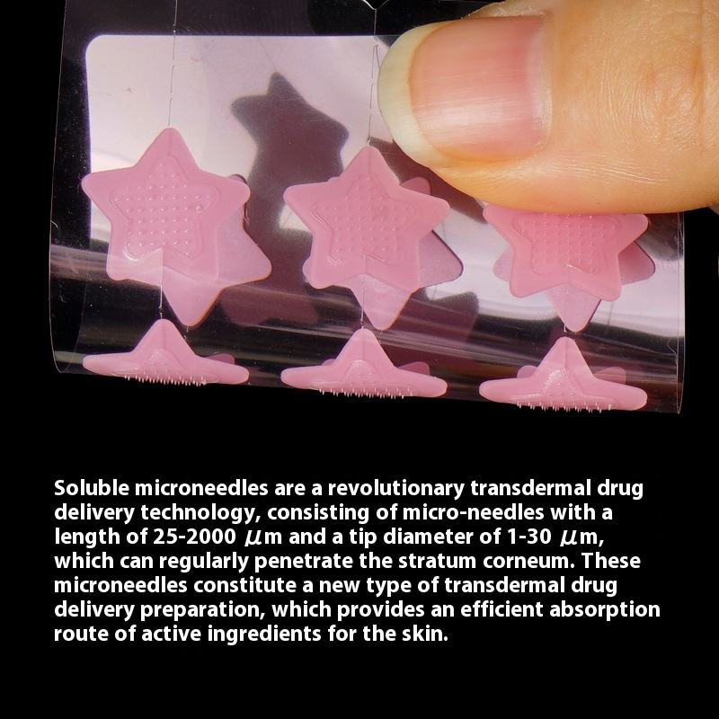High Microneedle Acne Patch Centella Asiatica Extract Water-Soluble Painless Skin Cleansing for Body Use Foreign Trade Stock