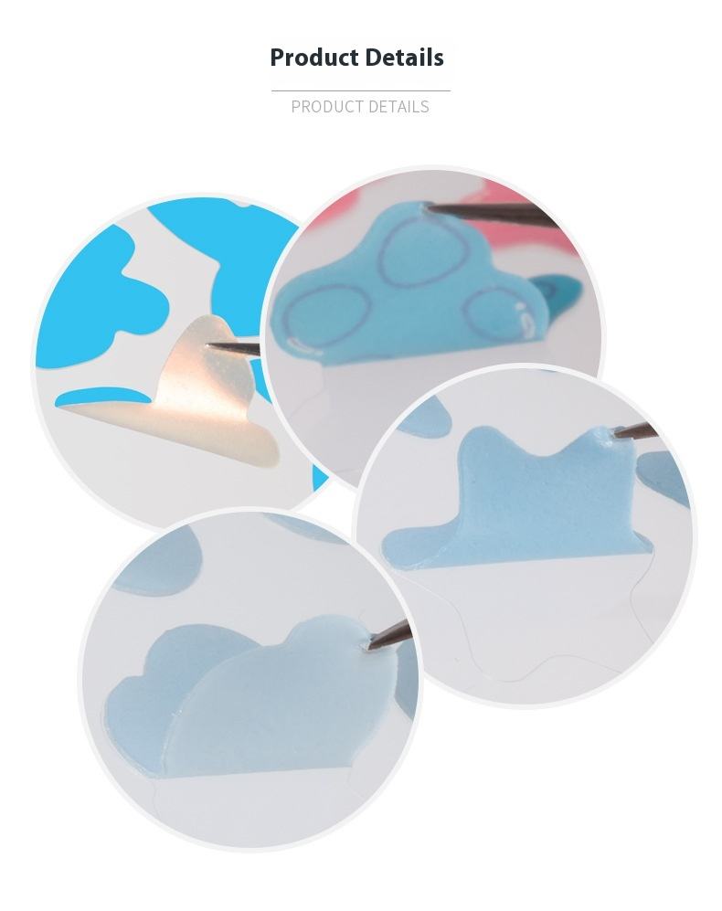 Hot-Selling Hydrocolloid Anti-Acne Sticker Thick Physical Absorption Cute Pattern Colorful Beauty Personal Care