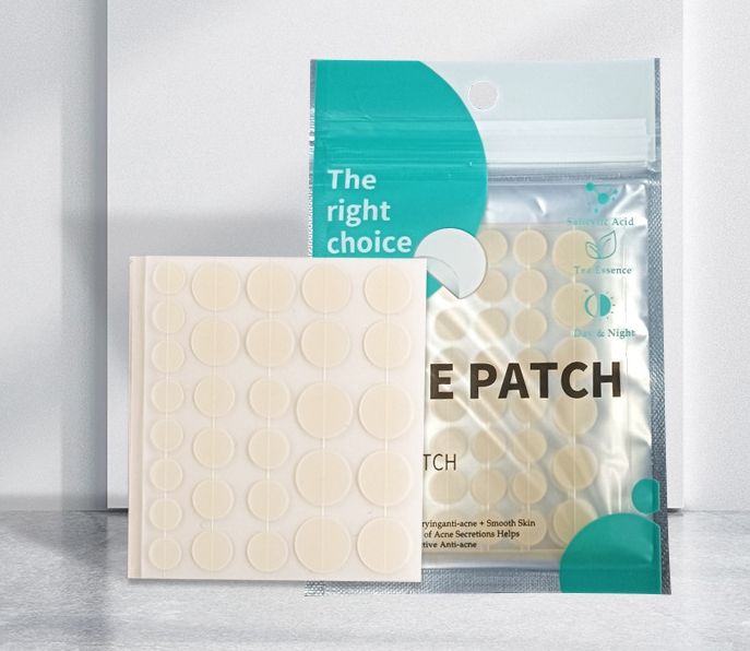 Large Circle Small Circle Acne Patch Custom Wholesale Acne Korean Pimple Patch 12dots 18dots 20dots 24dots 36dots