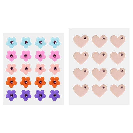 Latest Star and Heart Shape Pimple Remove Patch Hydrocolloid Acne Absorbing Cover Patches Acne With Diamond