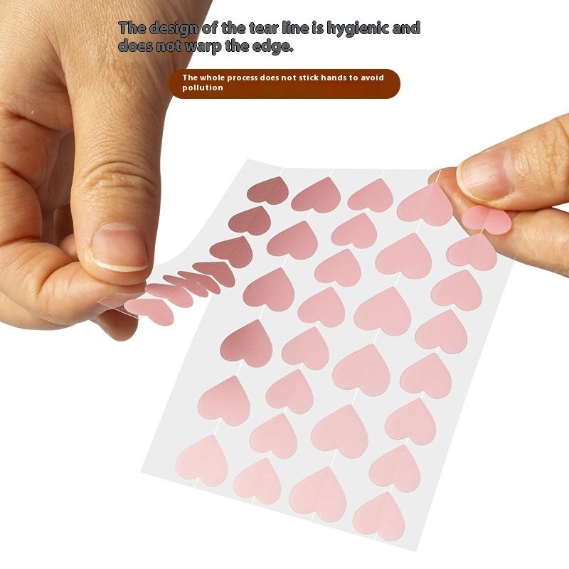 New Heart-Shaped Color Pimple Sticker Waterproof Makeup Pus Absorbing Protection Anti-Acne Beauty Personal Care