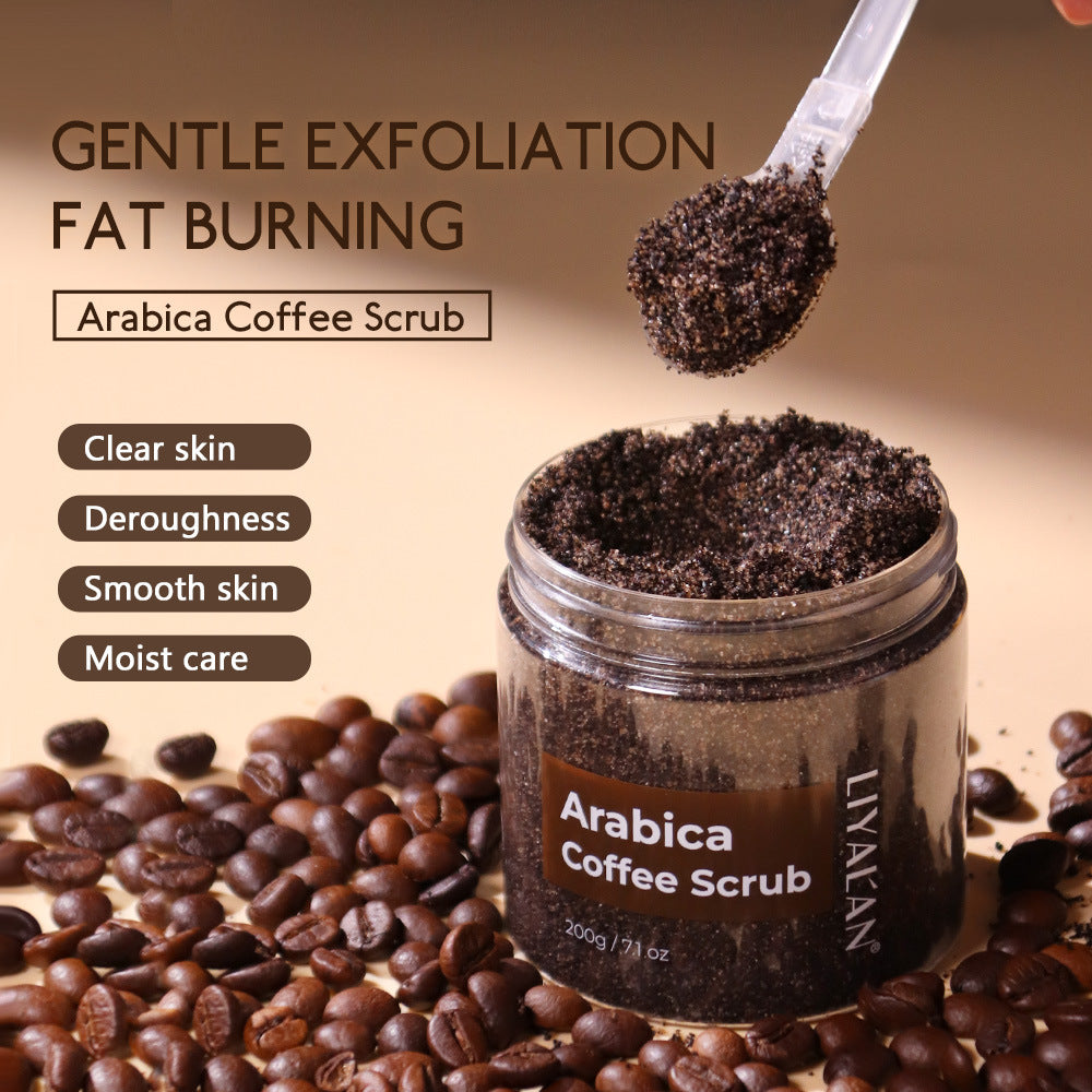 OEM Coffee Scrub, Deep Cleansing, Exfoliating, Brightening and Smoothing Skin, Body Scrub Manufacturer 157