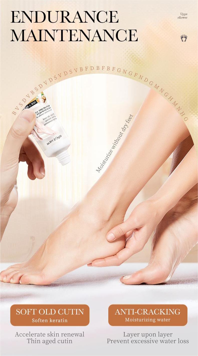 Wholesale 60g Shea Butter Anti Cracking Hand and Foot Cream for Amazon, OEM Moisturizing Hand Foot Cream 455