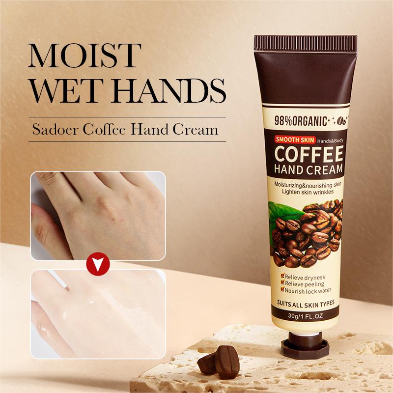 Wholesale Coffee Hand Cream, Moisturizing andd Anti cracking, Hydrating Hand Cream Manufacturer 453