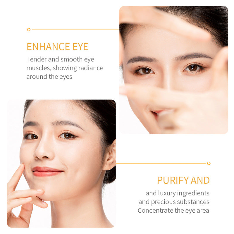 Wholesale Gold Moisturizing Tender Eye Cream, Fade Dark Circles, Elastic and Rejuvenating Eye Skin 529