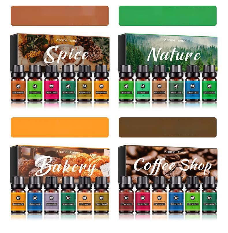 OEM & ODM Frunits Apple, Pineapple, Honeydew Melon, Strawberry, Pear, Grape, Private Label Essential Oil Sets Gift Box Manufacturer 085