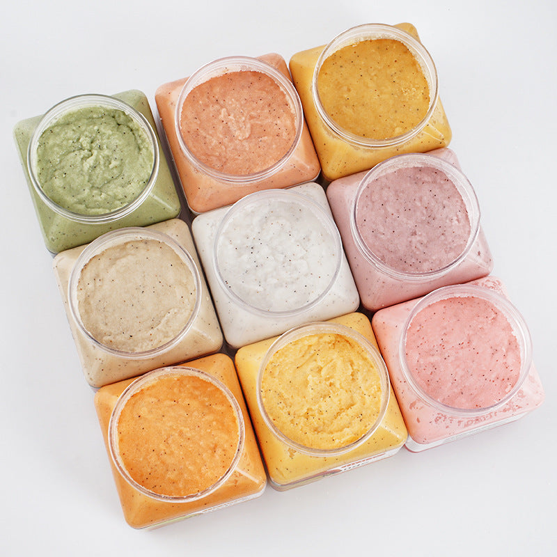 Wholesale Coconut Bath Salt Scrub, Deep Cleansing, Exfoliation, Fruit Body Scrub 111