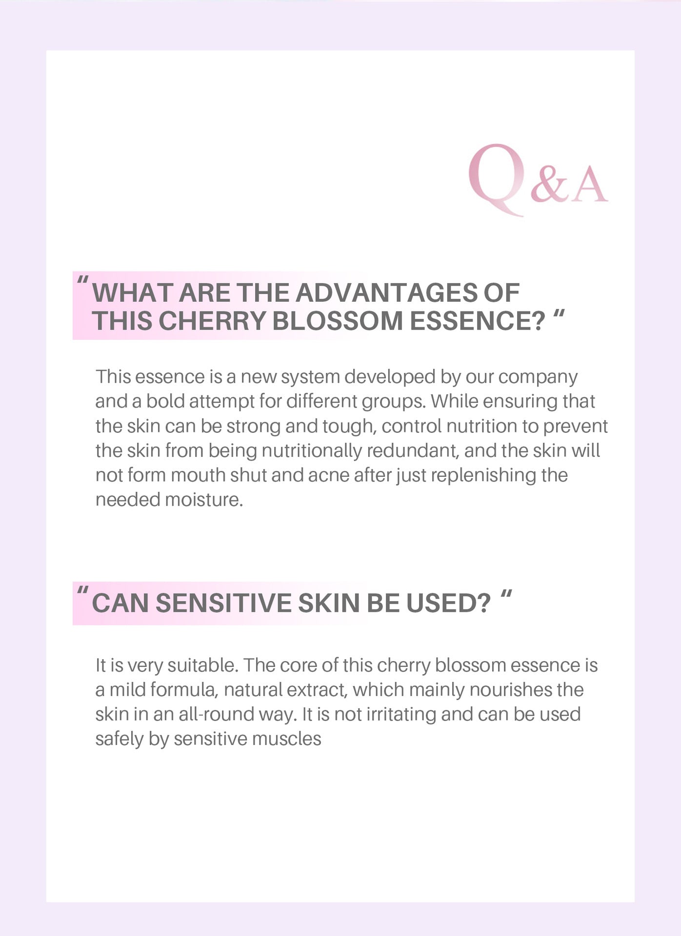 Wholesale Sakura Serum, Private Label Cherry Bloosom Essence, Anti-aging and Whitening Serums 423