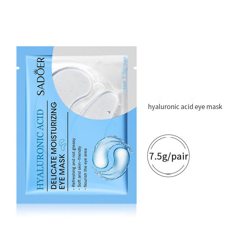 Wholesale Hyaluronic Acid Delicate Moisturizing Eye Mask, Refreshing and Nourishing Eye Masks 561