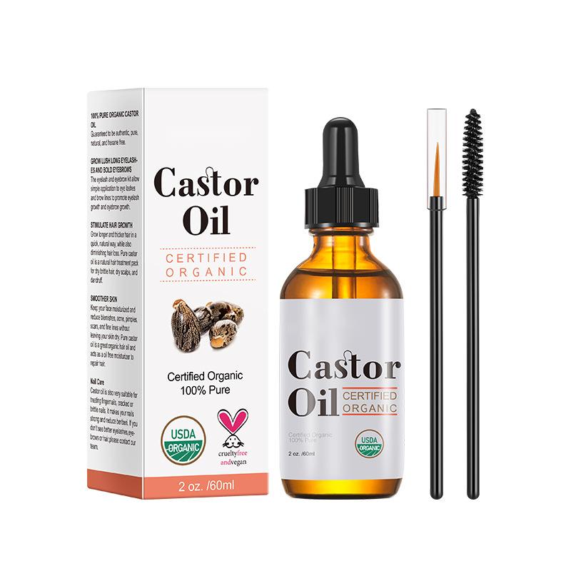 Wholesale Castor Oil, Skin Care, Massage Base Oil, Hair, Eyebrows, Eyelash Care Organic OEM Castor Oil 277