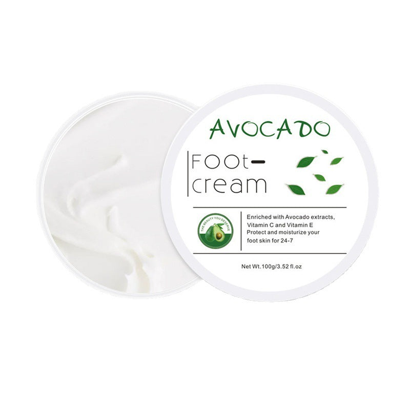 Wholesale OEM Avocado Foot Cream, Skin Care, Repairing, Moisturizing and Anti-Crack Foot Cream 103