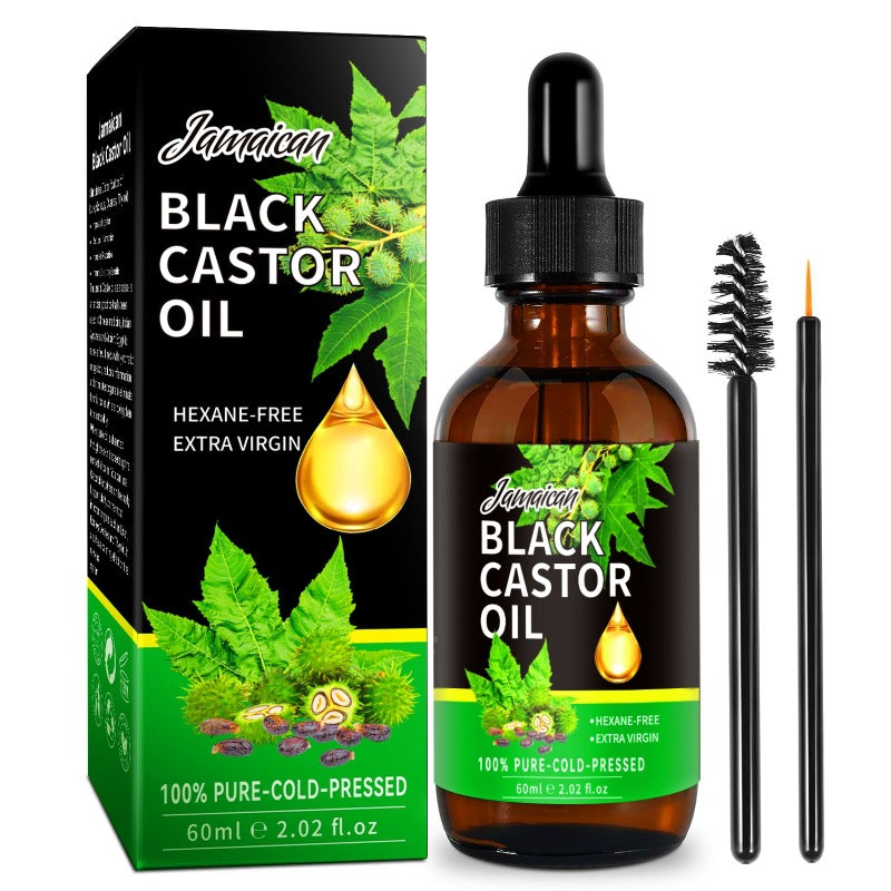 OEM 60ML Customized Private Label Jamaican Black Castor Oil, Hair Care Oil Factory 210