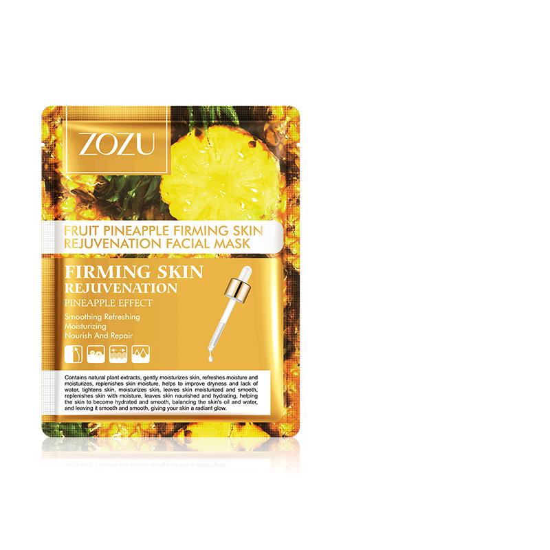 Wholesale Fruit Pineapple Firming Skin Rejuvenation Facial Mask Manufacturer 496