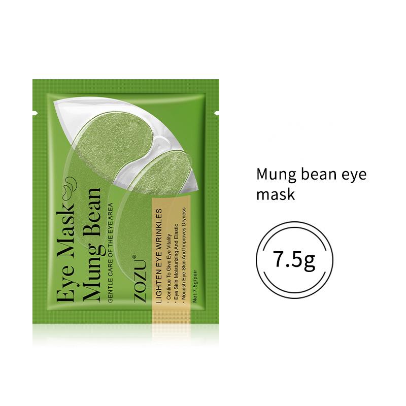 Wholesale Mung Bean Lighten Eye Wrinkles, Gentle Care Moisturizing Crystal Eye Mask Factory 515