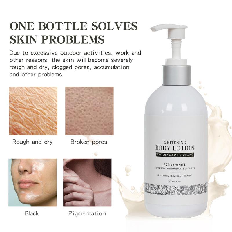 OEM & ODM Custimized Niacinamide Whitening, Vitamin Body Lotion, Refreshing Moisturizing Body Lotion 190