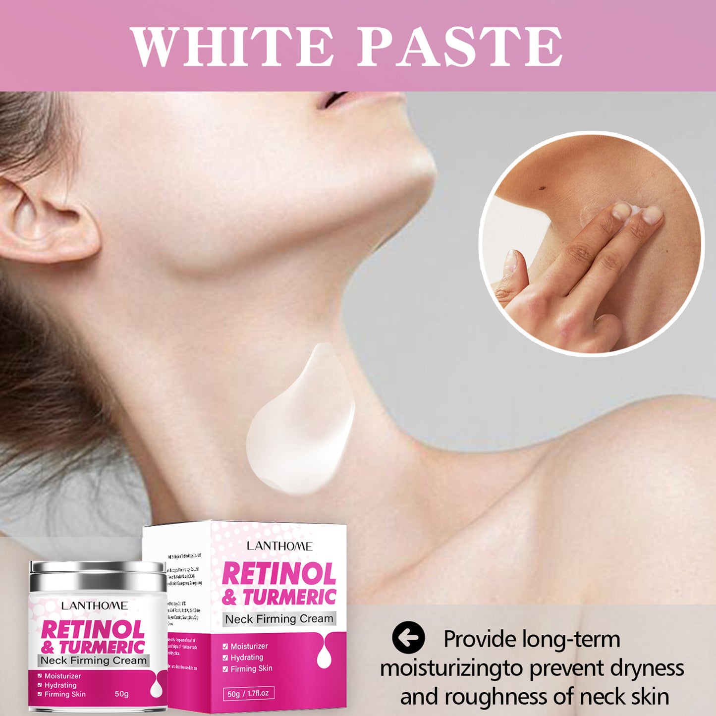 OEM Wholesale Neck Tightening Cream, Lifting and Tightening Skin, Reducing Neck Wrinkles, Neck Care Cream 395
