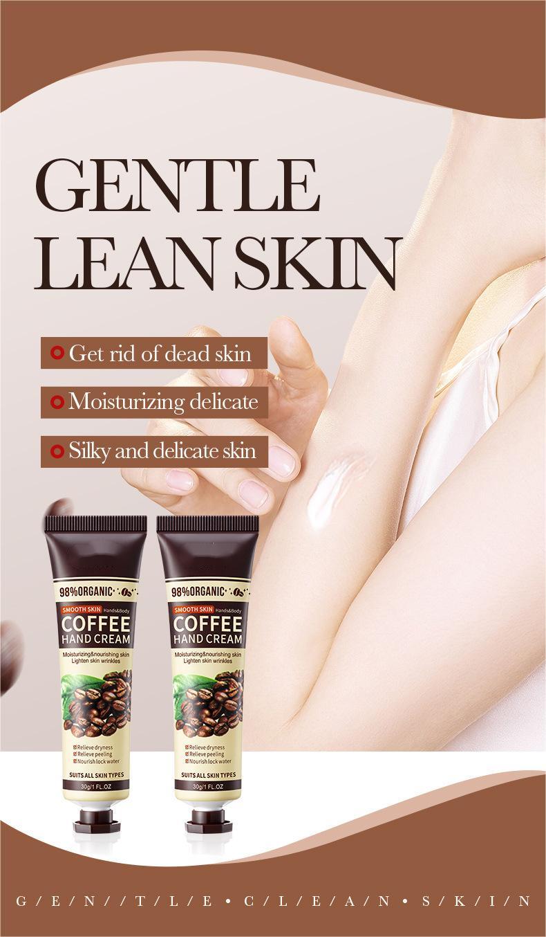 Wholesale Coffee Hand Cream, Moisturizing andd Anti cracking, Hydrating Hand Cream Manufacturer 453